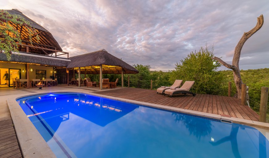 Large swimming pool at Lengau Lodge - Kruger National Park in Balule Nature Reserve, Limpopo, South Africa