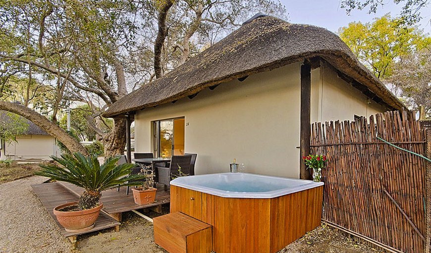 Stornoway Lodge Standards Rooms - One of the four rooms have a Jacuzzi outside in Lanseria, Johannesburg (Joburg), Gauteng, South Africa