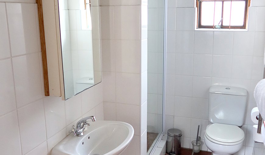 5 Cottage: There is a single bathroom with shower