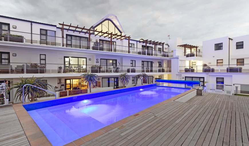 Complex exterior and swimming pool