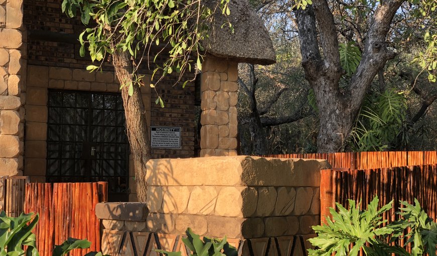 Kruger Simplicity Apartment 2: Braai area