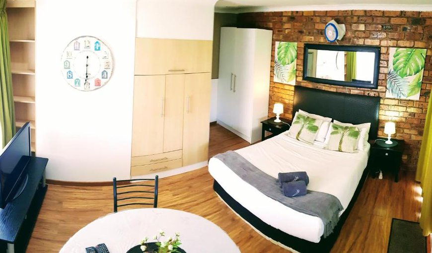 UNIT 12B: The Double Bed is in the Open Plan Living Area