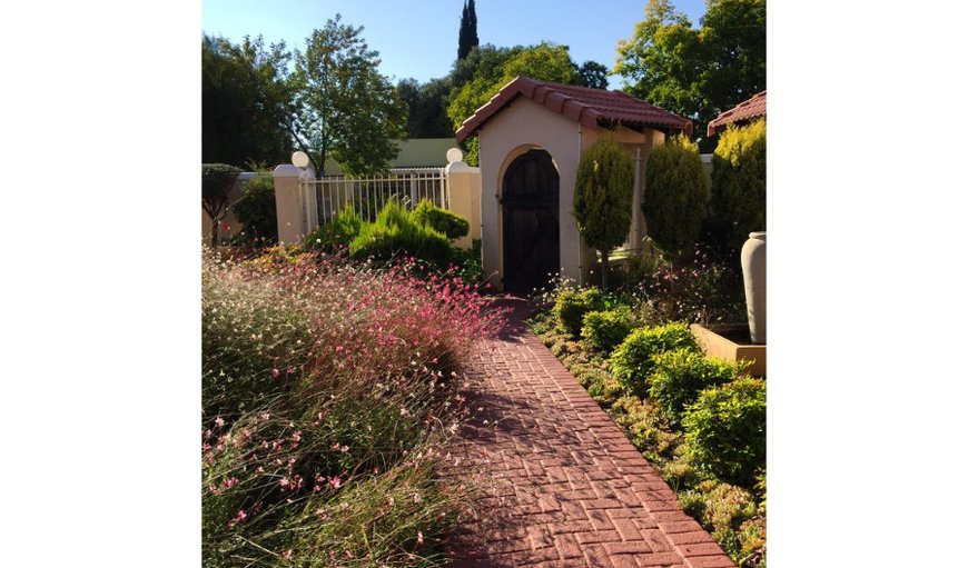 Garden in Kroonstad, Free State Province, South Africa