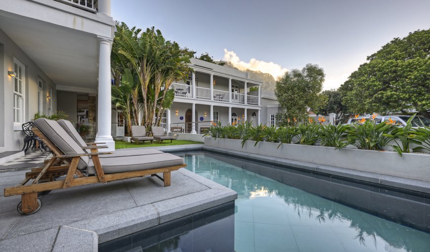 Swimming pool and garden in Oranjezicht, Cape Town, Western Cape, South Africa