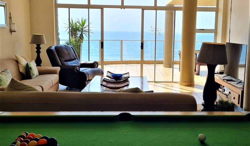 Living Area leading onto Balcony in Margate, KwaZulu-Natal, South Africa