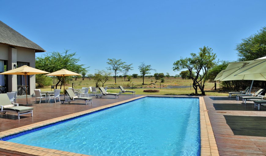 There is a large crystal clear pool, the perfect place to cool off on those hotter days of the year.