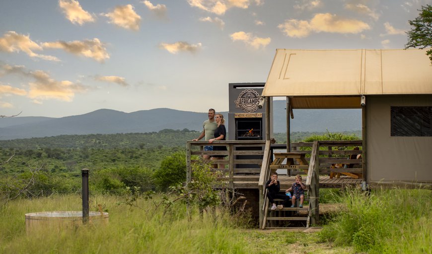 Glamping tent in Pongola, KwaZulu-Natal, South Africa