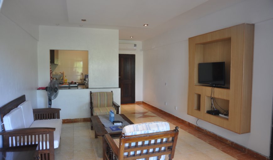 2 Bedroom Apartment: 2 Bedroom apartment lounge area.