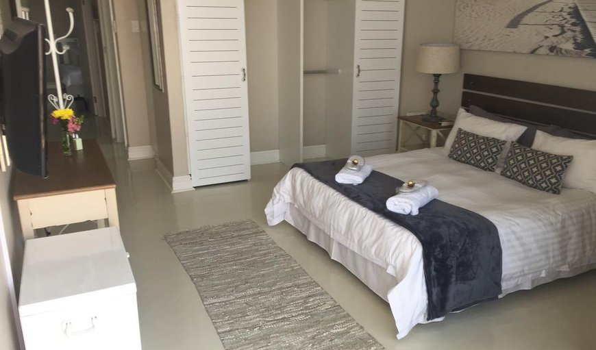 Apartment: Bedroom with a King sized bed