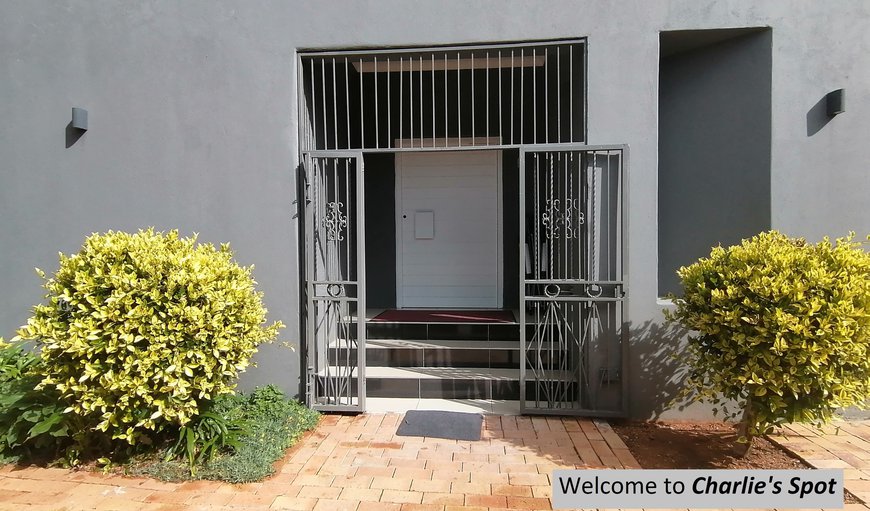 MAIN HOUSE ENTRANCE in Norwood, Johannesburg (Joburg), Gauteng, South Africa