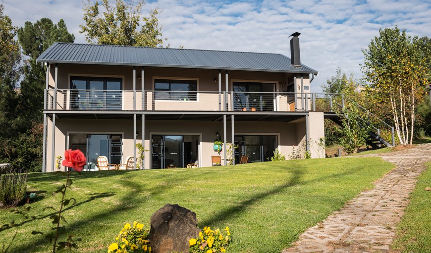 Frontal view of home in Clarens, Free State Province, South Africa
