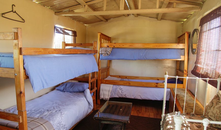 Jane: Its has bunk beds and a single bed