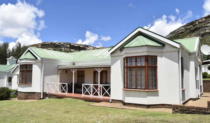 \front garden in Clarens, Free State Province, South Africa