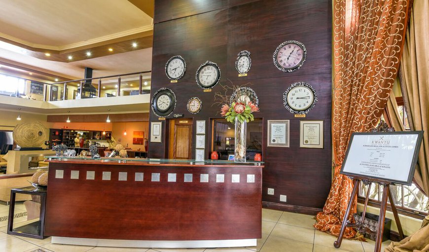 Hotel reception in Grahamstown, Eastern Cape, South Africa