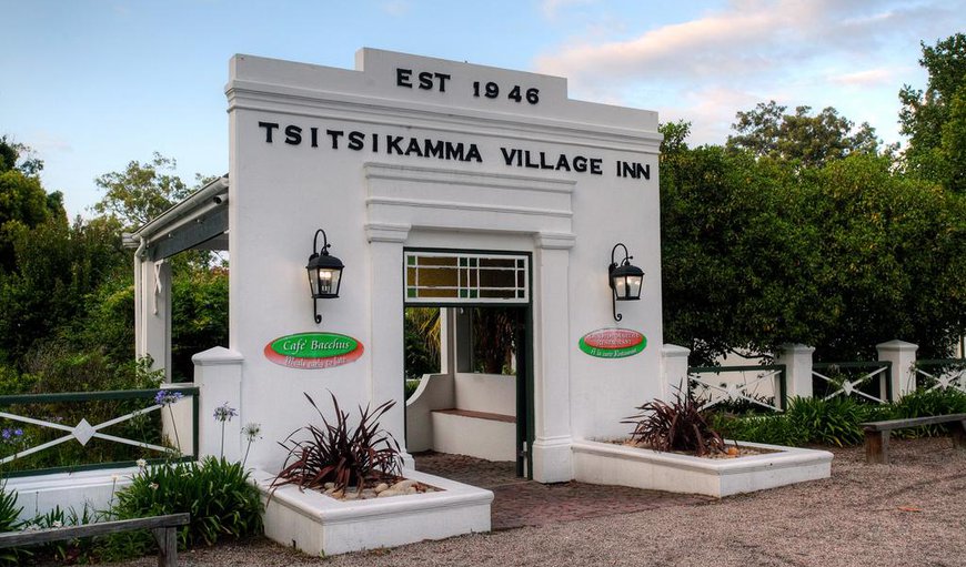 Entrance to the Village Inn in Storms River, Eastern Cape, South Africa