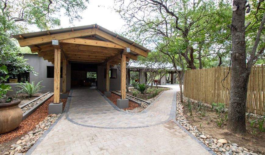The entrance to Little Africa Safari Lodge in Moditlo Reserve, Hoedspruit, Limpopo, South Africa