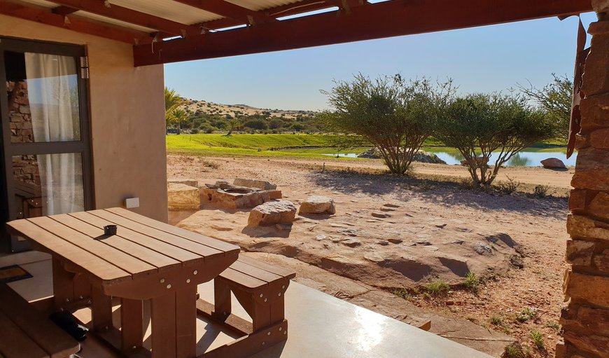 One Bedroom Chalets: One Bedroom Chalets - Outdoor braai facilities