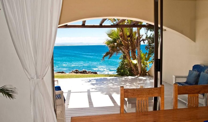 View from the dining area in St Francis Bay, Eastern Cape, South Africa