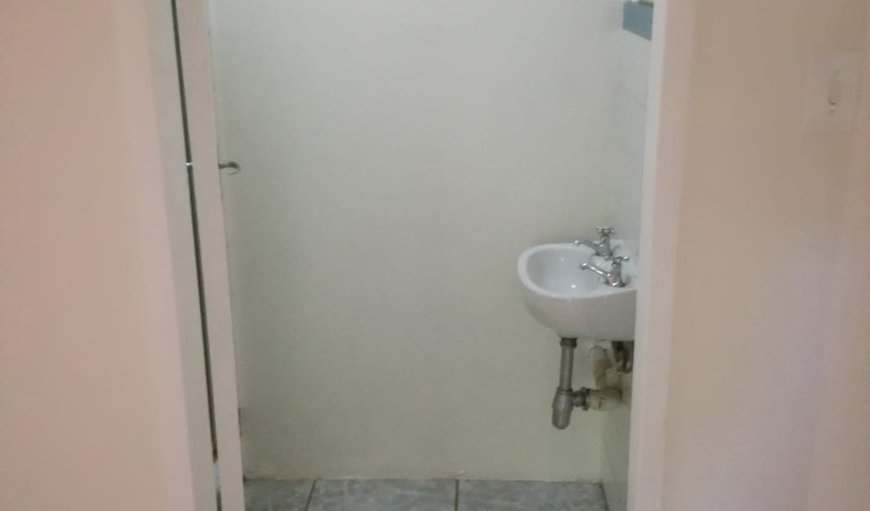 Shower and basin separately