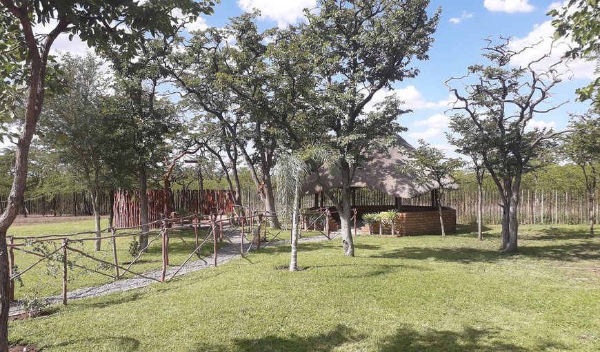 Garden and surroundings in Gaborone, South East District, Botswana