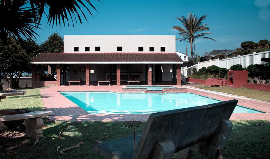 Communal swimming pool and braai area