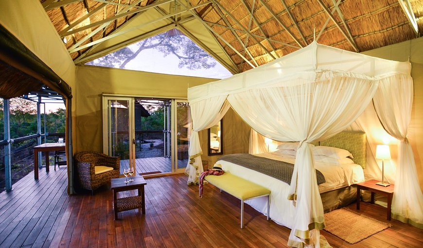 Tented Chalet: Bedroom