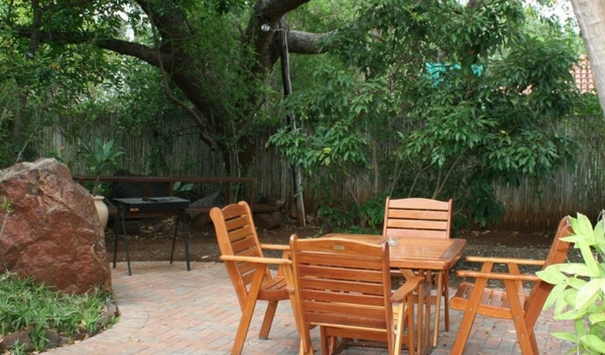 Selati 8 - Luxury Queen Self Catering: Unit 8 Braai Area