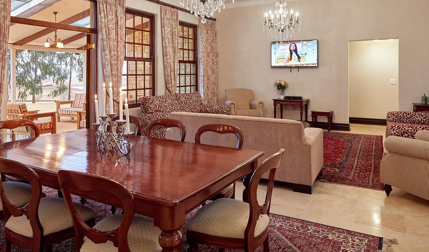 Formal Dining and living area