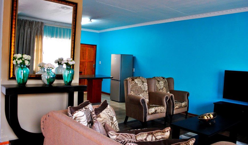 Blue  Apartment: The Blue Apartment consists of 2 bedrooms sharing a lounge and kitchen area
