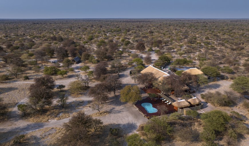 Lodge View in Central Kalahari, Botswana, Botswana, Botswana