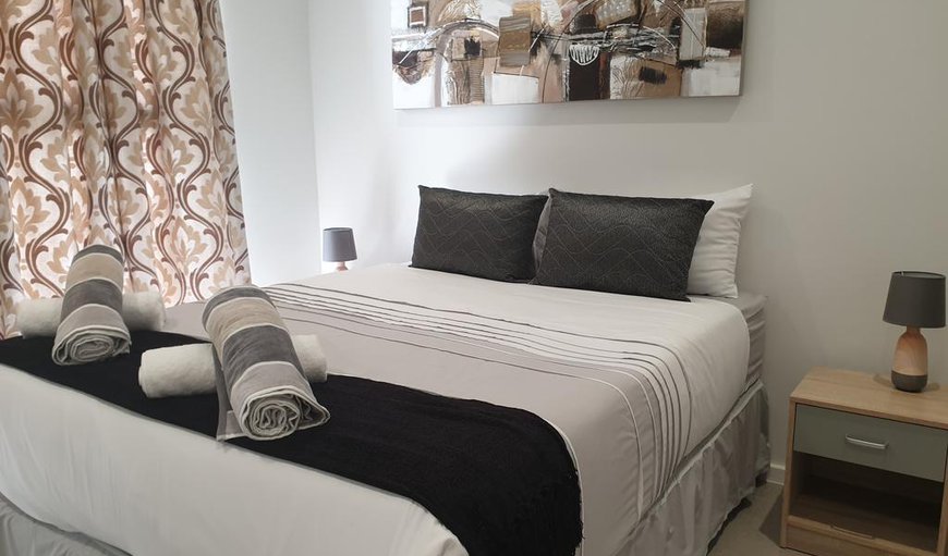 Apartment: The main bedroom is furnished with a double bed