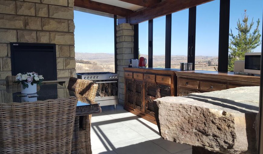 Rochester features a newly enclosed veranda with a built-in braai