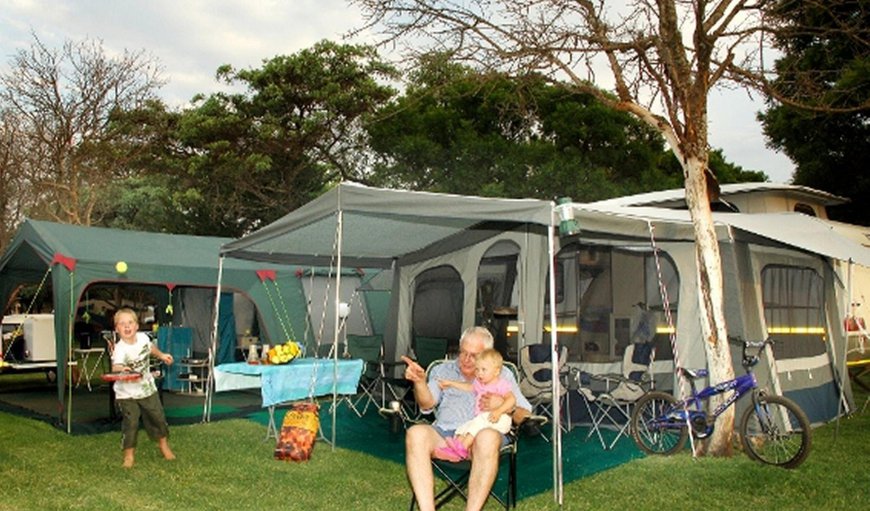 Standard Stand 1 / Grass - These sites have braai facilities and shared ablution facilities, but no shade