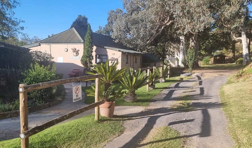 Entrance to Reception in Harrismith, Free State Province, South Africa