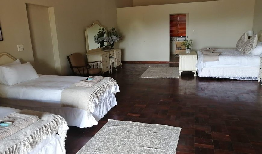 N11 Room 1: N11 Room 1 - This room is furnished with 2 single beds and a king size bed