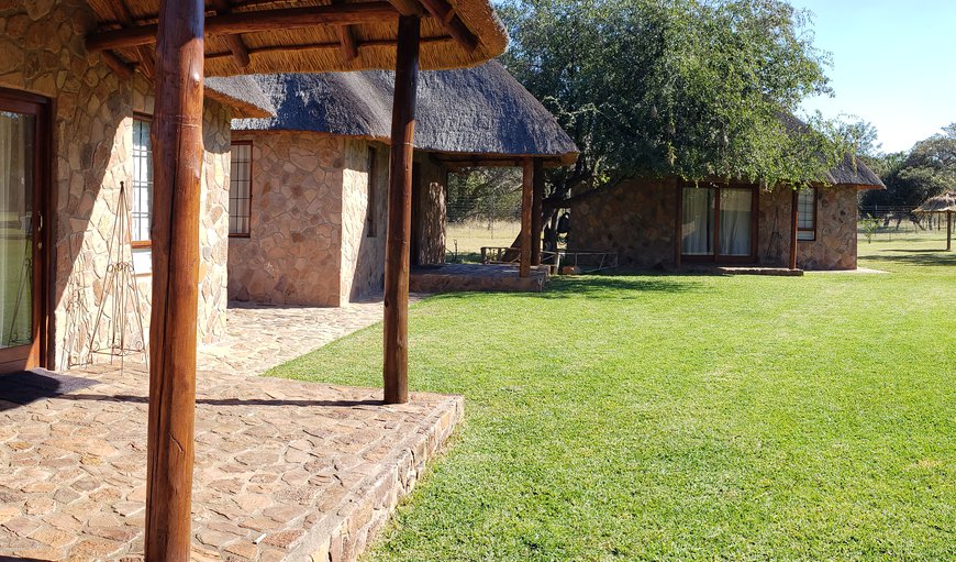 Buffalo, Rhino & Elephant: Chalets area