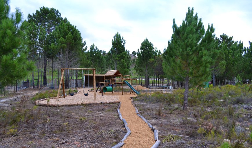 Otium Oasis Glamping and Camping has a jungle gym and trampoline for younger children