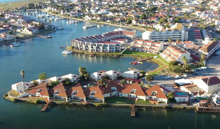 Aerial View in Port Owen, Velddrif, Western Cape, South Africa