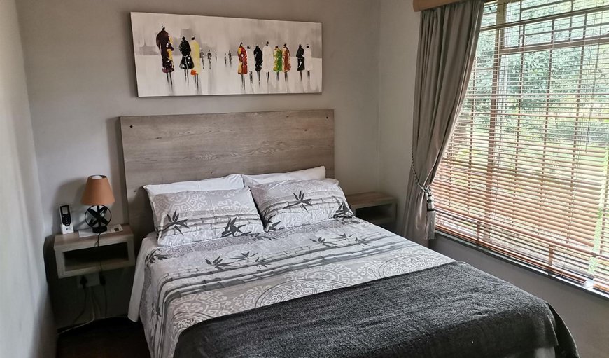 Karee Laagte: The first bedroom contains a double bed