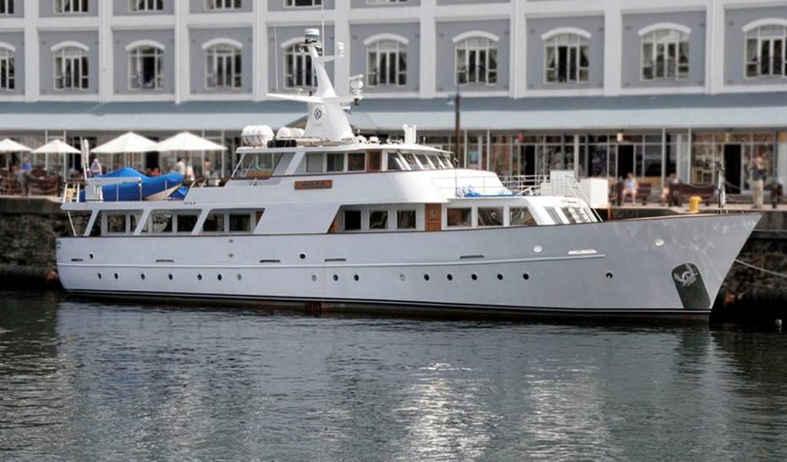 Welcome to Motor Yacht Kiara in V&A Waterfront, Cape Town, Western Cape, South Africa