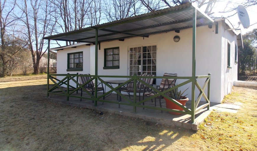 Front view in Clarens, Free State Province, South Africa