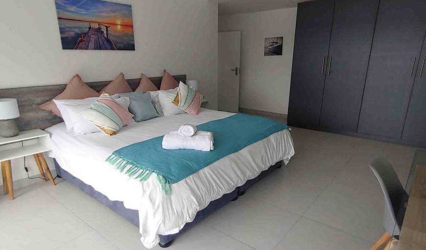 "THE" RIDGE HOUSE, 317 Nkwazi Ridge Estate, Zinkwazi Beach: Bedroom with a king size bed