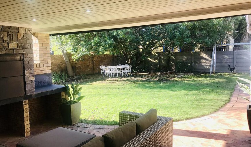 Undercover seating and braai area