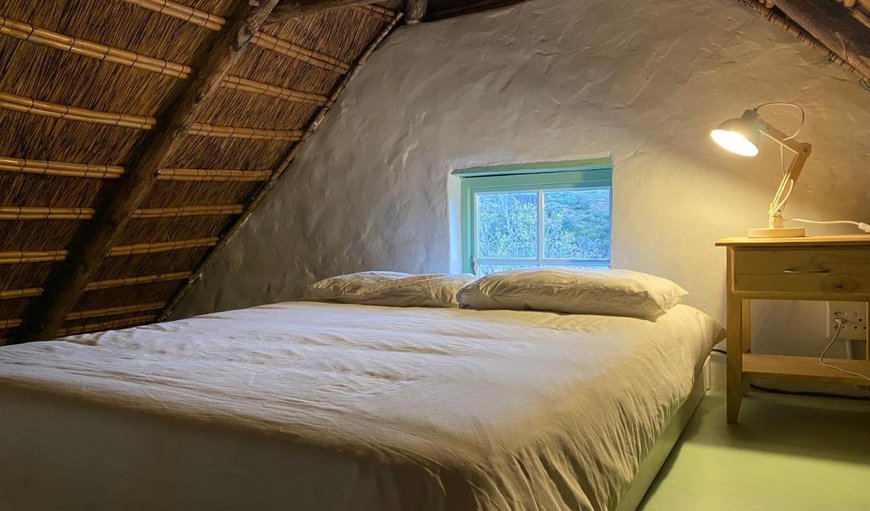 Single Unit / Whole Cottage: The loft bedroom is suitable for 2 adults who are comfortable with climbing a ladder to the mezzanine