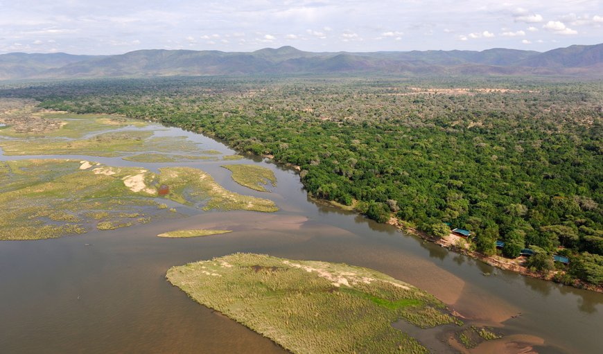 Location in Lower Zambezi National Park, Lusaka Province, Zambia