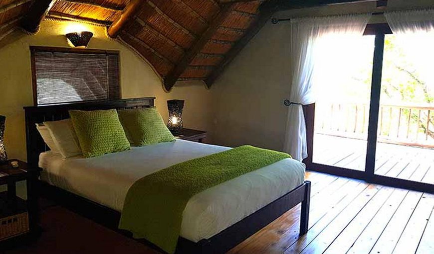 Amorello Chalets: Ground floor bedroom with a double bed