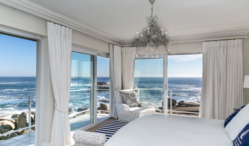 Dolphin House: All bedrooms open onto patio overlooking sea