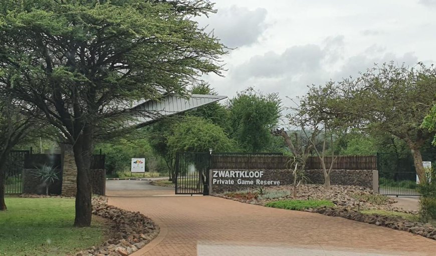Entrance to resort