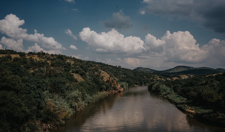 Crocodile River View in Broederstroom, North West Province, South Africa