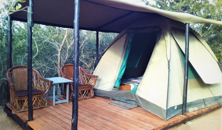 Safari Tents: Safari Tent + Seating Area
